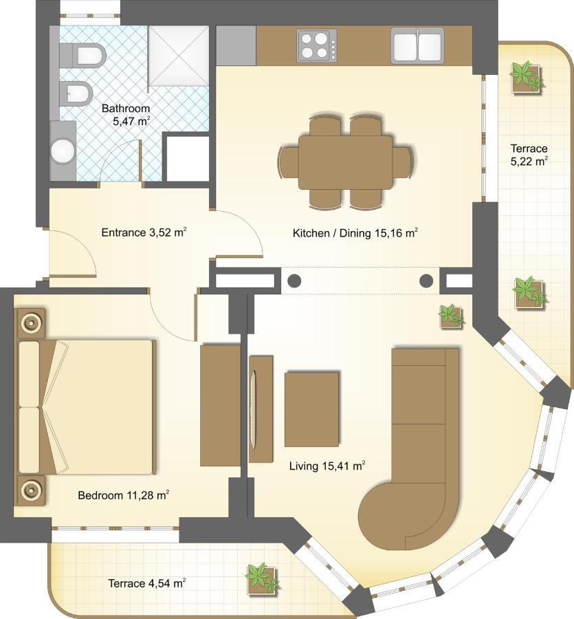 Campos Comfort มาลากา ภายนอก รูปภาพ